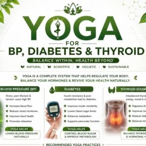 Yoga For BP, Diabetes & Thyroid