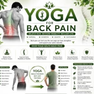 Yoga For Back Pain (Disc Problem, Lower Back, Cervical)